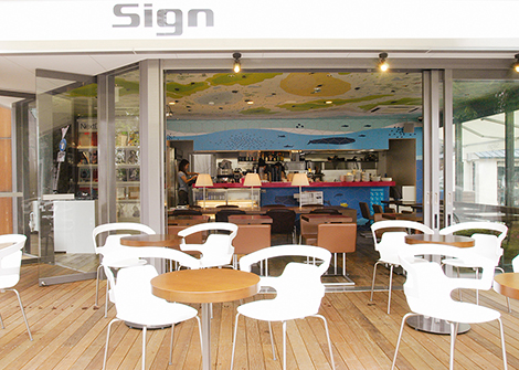 Sign代官山店テラス